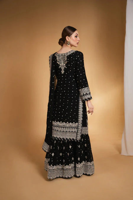 AJCC-03 CHANDANI LUXERY CHIFFON COLLECTION ( UNSTITICH )